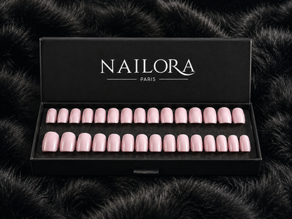 Lilac Square press on nails — Nailora Paris