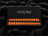 Joséphine press on nails set with Nailora Paris packaging box