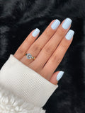 Nailora Ciel Powder Blue Square Press On Nails — Photo 1