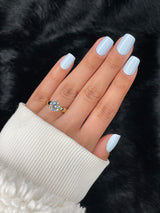 Nailora Ciel Powder Blue Square Press On Nails — Photo 1
