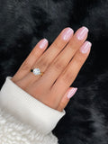 Nailora Pivoine Light Pink Pearl Square Press On Nails — Photo 1