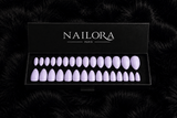 Sixtine press on nails set with Nailora Paris packaging box